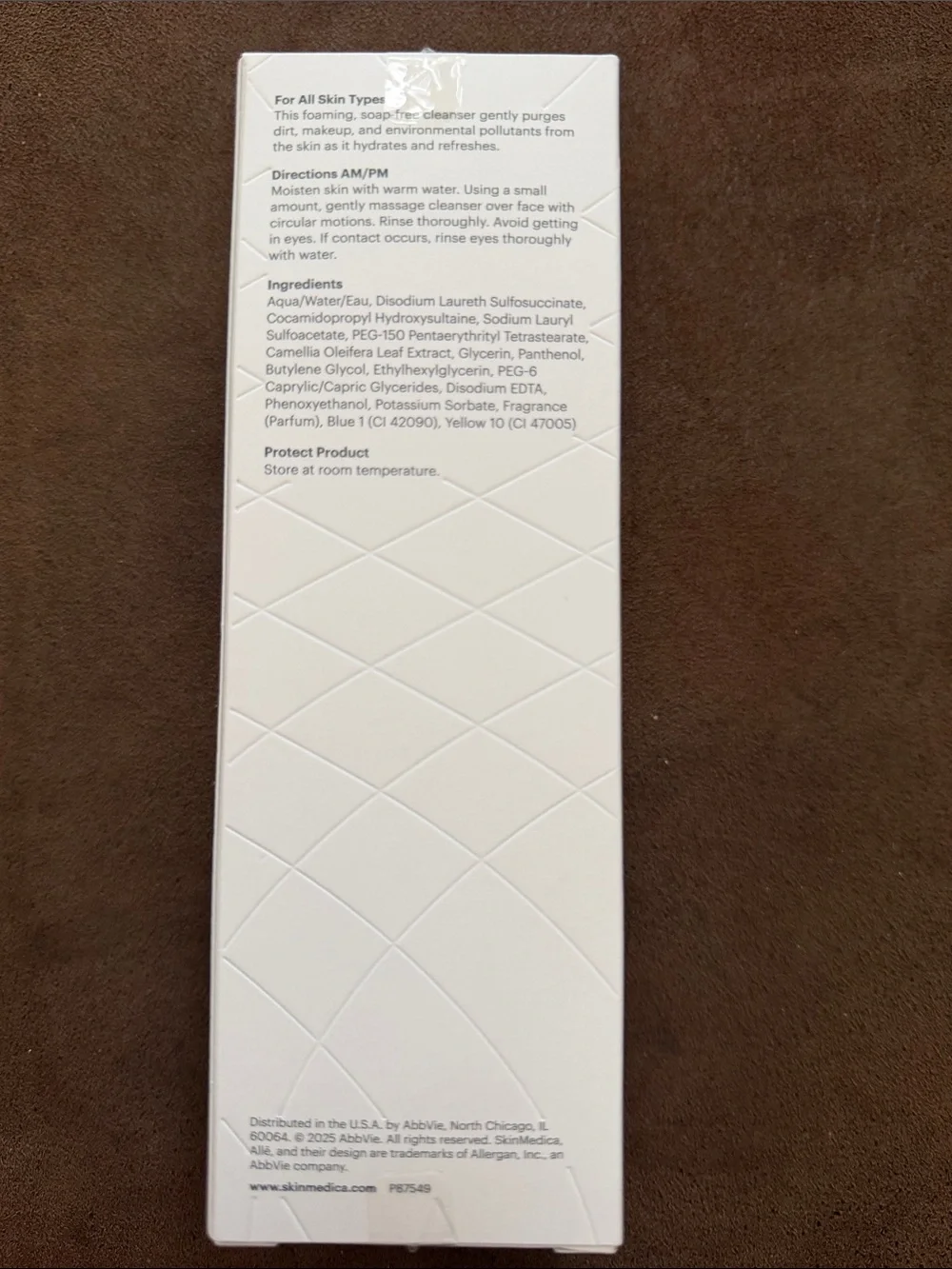 SkinMedica White Facial Cleanser - size 6 Fl oz New in Sealed Box
